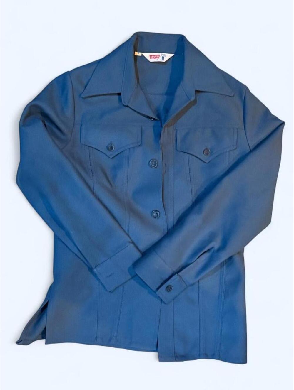 Levi's Men's Blue and Navy Jacket